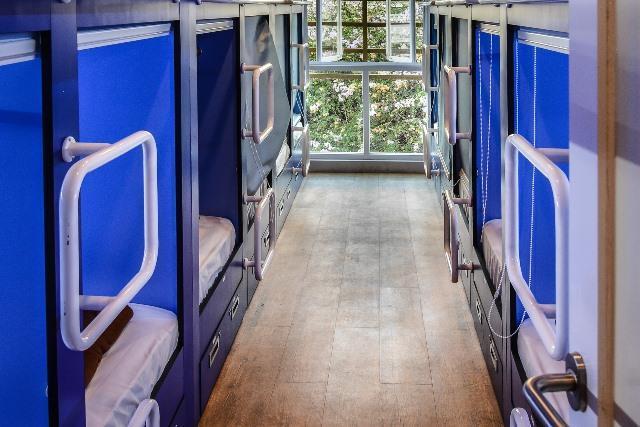 Qb Sleep Capsule Hotel Kuta Lombok Pokoj fotografie