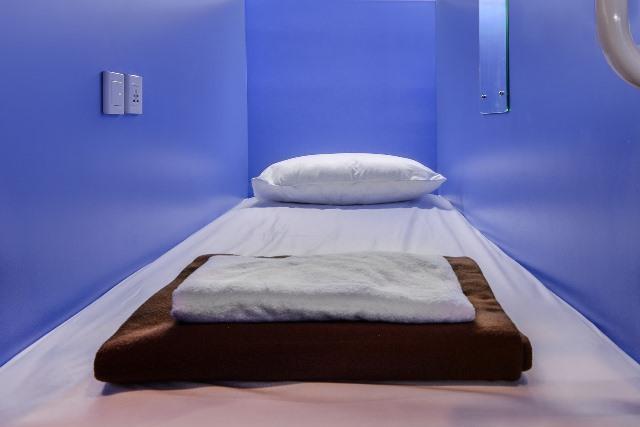 Qb Sleep Capsule Hotel Kuta Lombok Pokoj fotografie
